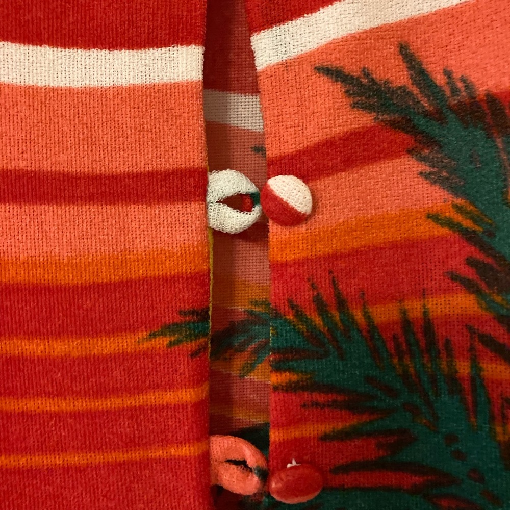 Tropical Sunset Terry Cover Up - Picture 6 of 7